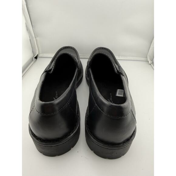 NWOB Born Langley BM0018703 Mens Black Leather Loafers & Slip Ons Penny 8.5 main image 4